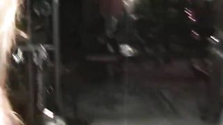 Shefights slave beaten brutally.