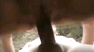sucking big cock in the woods 2