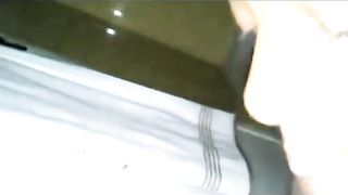 Married Slut sucking dick in the bathroom