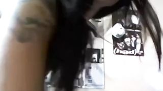 Beautiful Asian Chick Teasing & Dancing