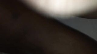 black guy stretching my girl pussy bare back 2