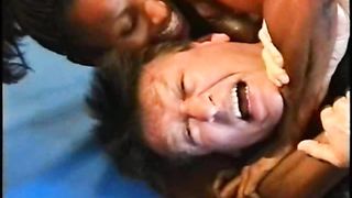 Raquel mixed wrestling 2