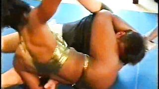 Raquel mixed wrestling 2