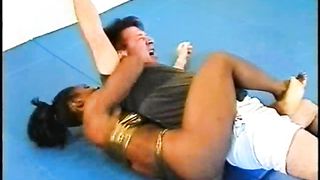 Raquel mixed wrestling 2