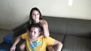 TeenGoddessFootGagsandScissors