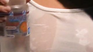 Beim Sport geil geworden