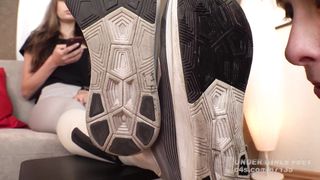 Free For All3 - lizalka Licking Shoes and Sweaty socks