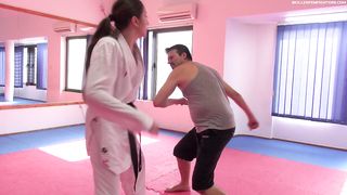 Briankica Karate Action