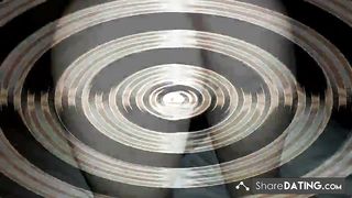 Friend cums in girl pussy hubby sloppy seconds