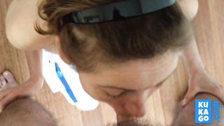 deepthroat with nice tongue work