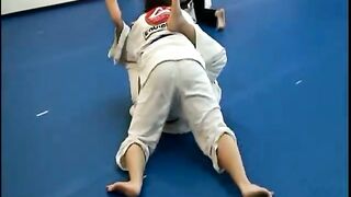 Tiny Wife Grapples Husband