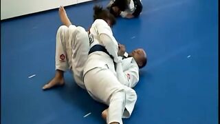 Tiny Wife Grapples Husband