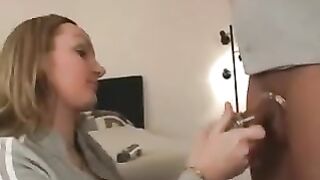 Asslicking Cuckold Slave In Chastity