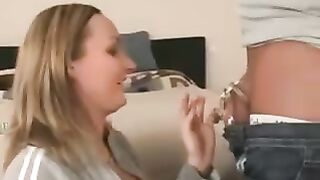 Asslicking Cuckold Slave In Chastity