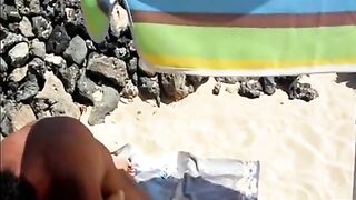 Lisa - Troisieme amant sur la plage (cuckold)