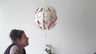 Husband vs wife armwrestling