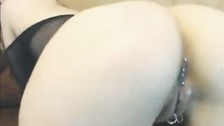 Big Boobed Hot Chick with Pierced Pussy and Ass 2