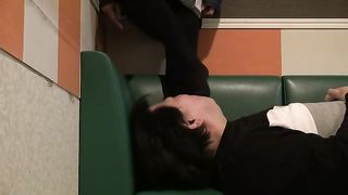 Japanese mistress trample and foot worship