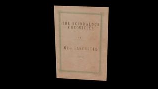 The golden flat shoes