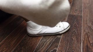 Mistress show shoes and dirty stinky socks feet soles and pantyhose tights