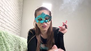 I spat a slave A lot of saliva on your face