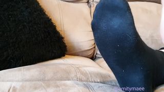 My Sweaty Socks and Stinky Feet After Work