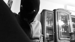 Me in pantyhose teasing my friend with foot fetish