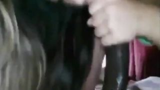 Cum hungry Asian girl loves sucking BBC 2