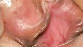 Japanese young cute girl shows pussy