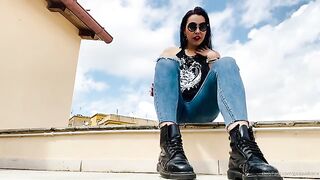 MISTRESS GAIA Lick Or Watch – Drmartens Shoe Fetish – onlyfans