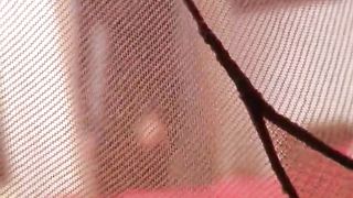 She Caresses her chairtied man 40