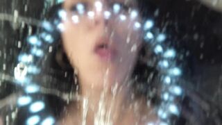 French girls spit 01 pov