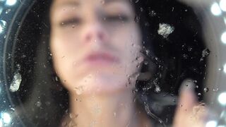 French girls spit 01 pov