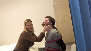 She really loves to tie up and gag her man 47