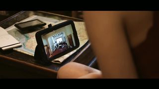 Overpowering and choking him out