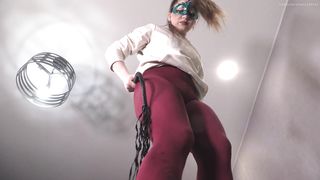 Princess Spitting Trampling Spanking Humiliate a slave