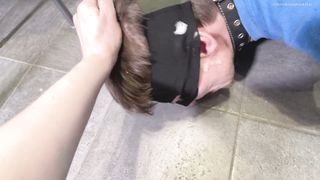 You 're Loser lick my boots and lick my snot off the floor