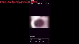 A lot of girls humiliate a guy Spitting Humiliation with their feet We have a lot of hot videos for