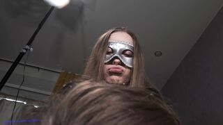 1-PARTY Pov Spitting I spit in your face and mouth loser hee hee hee ))