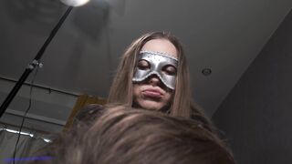 1-PARTY Pov Spitting I spit in your face and mouth loser hee hee hee ))