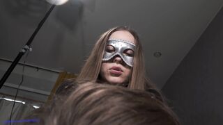 1-PARTY Pov Spitting I spit in your face and mouth loser hee hee hee ))