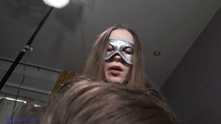 1-PARTY Pov Spitting I spit in your face and mouth loser hee hee hee ))