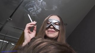 2-PARTY Pov Spitting I spit in your face and mouth loser hee hee hee ))