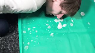 I spit on the floor and make the slave lick my nectar!