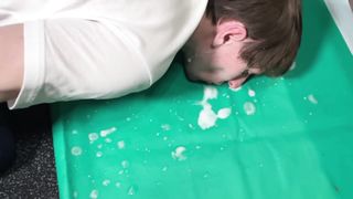 I spit on the floor and make the slave lick my nectar!