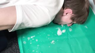 I spit on the floor and make the slave lick my nectar!