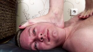 Under Sweet Weight - Cynthia - Her First Barefoot Trampling