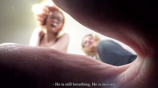 Under Sweet Weight - Eva, Kate - Don't Joke about Big Feet POV