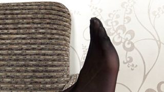 Under Sweet Weight - Isabella - Stockings Teasing