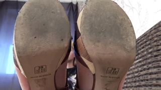 Under Sweet Weight - Jade - Dangling and Barefoot Teasing